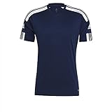 Adidas Herren Squadra 21 Jersey SS T-Shirt, team navy blue/white, Larg