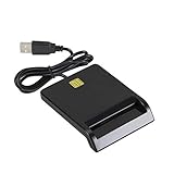 lmoikesz USB 2.0 Intelligenter Kartenleser Externer ATM Externer ATM/IC/Electronic ID/CAC/Steuer- / Bankk