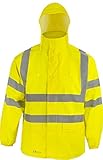 Prevent Warnschutz-Regenjacke RJG, leuchtgelb, Gr. L