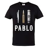 Mens Pablo Escobar Narcos 100% Cotton Casual Wears Christmas T-S