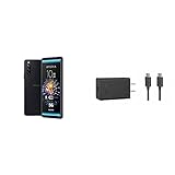 Sony Xperia 10 III Smartphone (15,2 cm 21:9 Wide Full HD+ OLED Display, Triple-Kamera System, Android 11 SIM Free, 6 GB RAM, 128 GB Speicher) + 30 W-Schnellladegerät XQZ-UC1