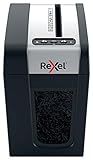 Rexel MC3-SL Slimline Whisper-Shred™ Aktenvernichter, Mikroschnitt, schreddert bis zu 3 Seiten, Sicherheitsstufe P5, 10 Liter Abfallbehälter, äußerst leise und kompakt, für zu Hause, Secure S