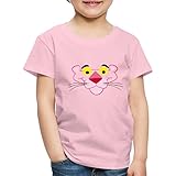 Spreadshirt Pink Panther Paulchen Porträt Kinder Premium T-Shirt, 134-140, H