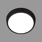 Briloner Leuchten - LED Außenleuchte, Außenlampe, Außenwandlampe, IP44, 24 Watt, 2160 Lumen, 4.000 Kelvin, Weiß/Schwarz, 270x93mm (DxH), 3018-015