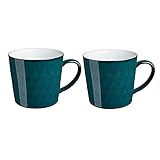 Denby Greenwich Cascade Becher, 2 Stück