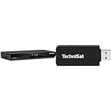 TechniSat TECHNISTAR K4 ISIO Kabel-Receiver mit vierfach-Tuner (HDTV, HDMI, USB, DVRready, ISIO-Internetfunkion) schwarz & TELTRONIC ISIO USB-Dualband- WLAN-Adapter, schw