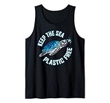 Keep The Sea Kunststofffreie Batikfärbung Schildkröte Conservation Ocean Tank Top