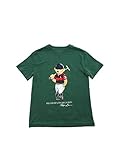 Polo Ralph Lauren - T-Shirt 32383844001 - T-Shirt, grüner Bär, Kinder, Grün L (14-16 Jahre)