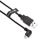 Keple | 1M Rechter Winkel Micro USB Datenkabel und Ladekabel Kompatibel mit Tom GO 40 50/500 / 5000/510 / 5100/60 / 600