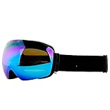 Skischutzbrille Antibeschlag Anti-Uv Ski Motorschlitten Radfahren Reiten Herren Damen Und Jugendliche Sowie Wind- Und Sand-Schneebrillen FüR TräG