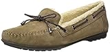 Geox Damen D Elidia B Moccasin, DK BEIGE/Coffee, 38 EU