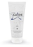 Just Glide Anal Gleitgel 200 ml - Natürliches Gleitmittel auf Wasserbasis für sie und ihn, Gleitcreme für Analverkehr, 100% veg