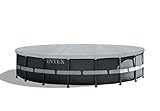 Intex Deluxe Pool Cover - Poolabdeckplane Deluxe - Ø 549cm - Für Ultra F