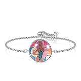 Edelstahl Armband Armreif Schmuck Geschenk Manschette Poliert Mode Geschenkbox Privatbestellung Stil Elegant Schönes Mädchen in einem hellen Badeanzug auf dem Strand für Männer F