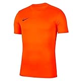 Nike Herren M Nk Dry Park Vii Jsy Trikot, Safety Orange/Black, 2XL