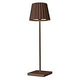 sompex Troll 2.0 LED Gartentischleuchte, Akkubetrieben, Aluminium, Dimmbar, Spritzwasserschutz, Inkl. Ladestation, Farbe: