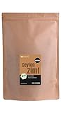 Wohltuer BIO Ceylon Zimt gemahlen – Zimtpulver I Im günstigen Vorratspack I 100% reines Naturprodukt (300 g)