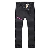 Softshellhose Damen Winter Wanderhose Herbst Leicht Wasserdicht Outdoorhose Winddicht Atmungsaktiv Lang Warm Trekkinghose Kletterhose Skihose Snowboardhose Thermohose Winterhose Funk