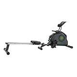 Tunturi Cardio Fit R30 Rudergerät für Zuhause/Rudermaschine/Rower/Heimtrainer mit Magnetbremssystem/klappbar und platzsp
