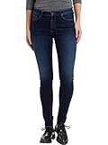 Cross Jeans Damen Jeans Alan - Skinny Fit - Blau - Deep Blue Used W25-W34 Stretch Baumwolle, Größe:26W / 32L, Farbvariante:Deep Blue Useed 171