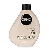 ZENZ | No. 01 PURE Shampoo | 250 ml | Fügt Feuchtigkeit Hinzu & Reichert Das Haar | BIO | Parfümfrei | Besonders Geeignet Für Empfindliches Haar | Allen Haartyp