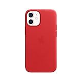 Apple Leder Case mit MagSafe (für iPhone 12 Mini) - (Product) RED - 5.4 Z