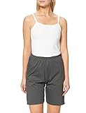 Trigema Damen Bermuda, 536104, Grau (anthrazit 018), 44 (Herstellergröße: L)