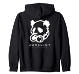 Junglist DnB Trommel und Bass Panda Rave Dschungel DJ Kapuzenjack