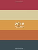 2018 Planner Hex Color Code: Weekly Monthly Planner Autumnal Cherry with To Do Lists (Gifts for Designers, Band 4)