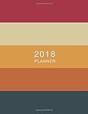 2018 Planner Hex Color Code: Weekly Monthly Planner Autumnal Cherry with To Do Lists (Gifts for Designers, Band 4)