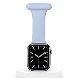 Veezoom Kompatibel mit Apple Watch Armband 38 mm/40 mm, 42/44 mm, Silikon Pin Fob für Krankenschwestern, Hebammen, Ärzte, Sanitäter, Infektionskontrolle, Design für iWatch Serie SE/6/5/4/3/2/1
