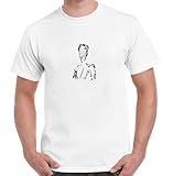 Gesaffelstein Dj Music Programmer Fan Sketch White Tshirt Unisex T-Shirt, lässig geschnittenes Streetwear Outfit für Männer und Frauen, S, W