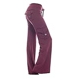 Jogginghose Damen Einfarbige Yogahose Sporthose Mit Stretch Taille Herbst Workout Leggings Xs 4xl Strumpfhosen Thermohose Wanderhose Trainingshose Outdoorhose Freizeithose Yoga Hosen Sweatp