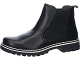 Gabor Damen Chelsea Boots, Frauen Stiefeletten,Wechselfußbett,Best Fitting,flach,Women's,Woman,Lady,Ladies,Boots,Stiefel,schwarz,39 EU / 6 U