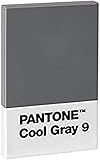 Pantone Design-Kartenetui Kredit- und Visitenkartenhalter, Cool Gray 9, g