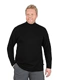 Trigema Herren 637509 Langarmshirt, Schwarz (schwarz 008), Large (Herstellergröße: L)