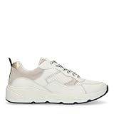Sacha Offwhite Ledersneaker mit Details Weiß