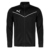 Puma Kinder Trainingsjacke Teamrise Training POLY Jacket, Black-Puma White, 164, 657393