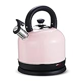 DZX Schnellkochender Wasserkocher, Wasserkocher 2L 3L Wasserkocher 2000W Tee- und Kaffeemaschine Haferflocken Anti-Verbrühungsgriff Großer Auslauf Automatische Abschaltung E