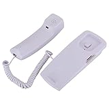 Yeelur Festnetztelefon, schnurgebundenes Telefon, traditionelles Hotelrestaurant für das Heimbüro(Weiß)
