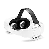 VRJEUGO VR Gürt Headset Oculus Quest 2 Zubehör, Oculus Quest 2 Elite Strap, Kopfgurt Ersatz für Elite Oculus Quest 2 Strap Reduziert den Kopfdruck und erhöht den Komfort bei der Verwendung von VR