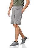 Amazon Essentials Tech Stretch Training athletic-shorts, Charcoal Grey Heather, US L (EU L)