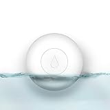 ZigBee Smart Home Wasserlecksensor, TUYA Wireless Flooding Detector, Wassertank Alarm für volle Wasserverbindung Smart Life APP Fernüberwachung für den Keller des Küchenb