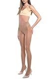 Marie France Luxe 30 den Feinstrumpfhose für Damen, Sable, L