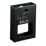 COLiJOL Regenschirm Eimer Regenschirm Ständer Rechteck Metall Regenschirm Rangständer, Regenschirmhalterung Für Schlangen Gehen Sticks Regenschirme, 50 X 20 X 50 cm/Schw