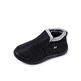 UMore Warme Gefütterte Winterstiefel Herren Damen Wasserdicht Wanderschuh Herren Winterschuhe Warm Gefüttert Schneestiefel Winter Outdoor B