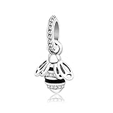 LIIHVYI Pandora Damen Charms 925 Sterling Silber Pure Honey Bee Schmuckfabrik Für Pandora Und Andere Europäische Armbänder & Halsk