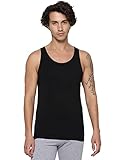 Sloggi Herren GO ABC H Tank Top Unterhemd, Schwarz (Black 0004), Medium (Herstellergröße: M) (2er Pack)