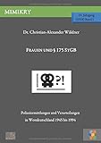 Frauen und § 175 StGB: Polizeiermittlungen und Verurteilungen in Westdeutschland 1945 bis 1994 (Mimikry)