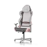 DXRacer (das Orginal) Air R1S Gaming Stuhl, Mesh, Grau-pink-grau, 200